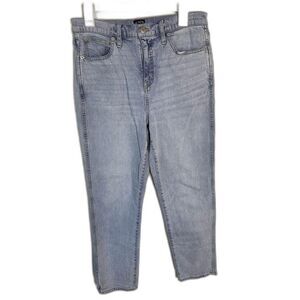 J.Crew Women's High-Rise Classic Vintage Straight Leg Jeans Light Wash Size 29